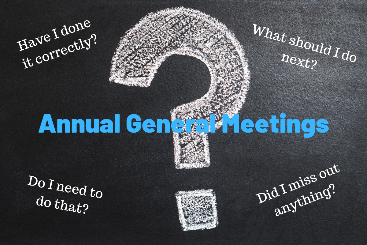 Is your Company ready to hold its AGM?