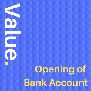 Opening of Bank Account