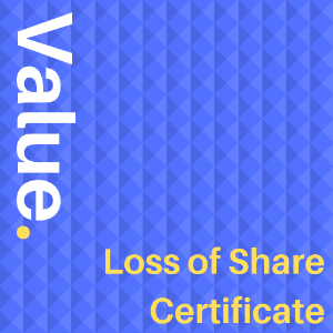 Loss of Share Certificate