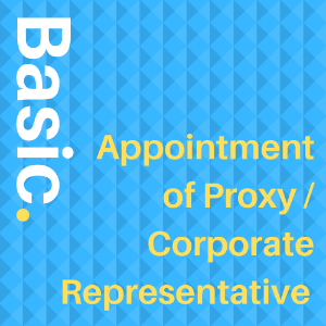 Proxy Corporate Representative
