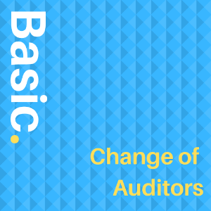 Change of Auditors